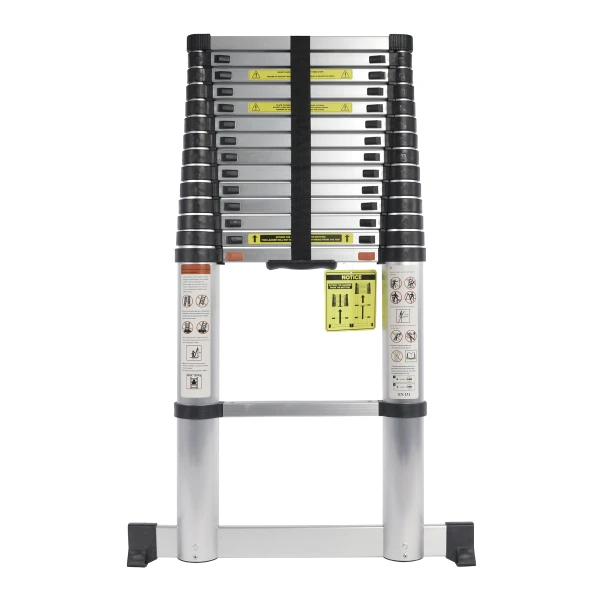 Telescopic 3.2M Aluminium DIY Foldable Extendable Builders Multi Purpose Ladder